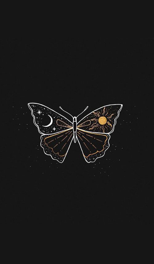   Hình nền bướm màu đen đẹp  