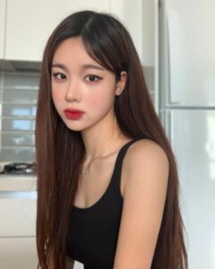 Hình ảnh gái xinh tóc dài