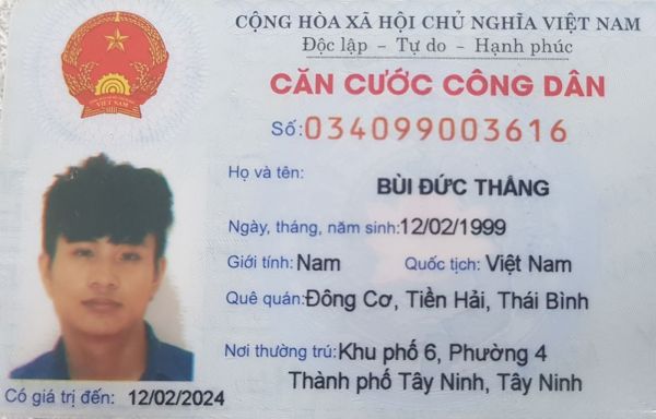 căn cước công dân là Vietnam national ID