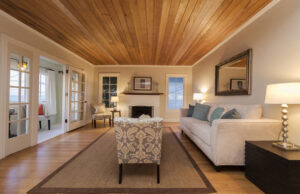 Trần nhựa cho phòng khách